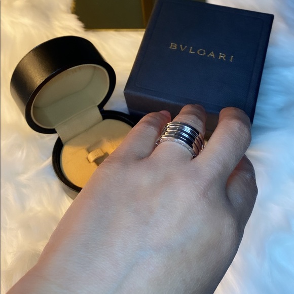 BVLGARI B Zero 4band Ring Authentic - Picture 6 of 15